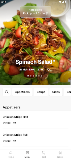 1818 Bistro Screenshot 2 - AppWisp.com