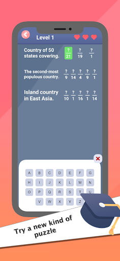 Puzzle: Words by numbers Screen 2