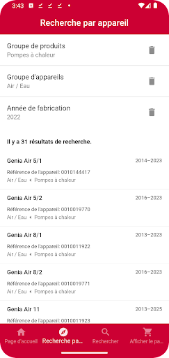 Saunier Duval spareCHECK Screen 2