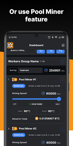 Screenshot of CryptoTab Farm: Digital Gold