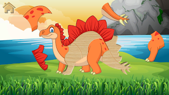 Game screenshot Динозавры - пазлы для детей apk download