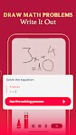 screenshot of Easy Math: AI Homework Helper