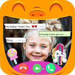 Cover Image of 下载 Fake Call Video Live Chat With : "Everleigh Rose" 1.1.0 APK