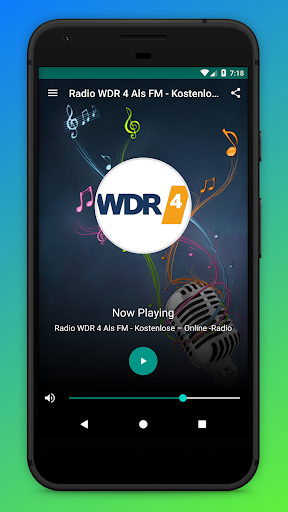 Android application WDR 4 Radio FM App DE Online screenshort