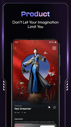 Screenshot of Blockchain Land Metaverse