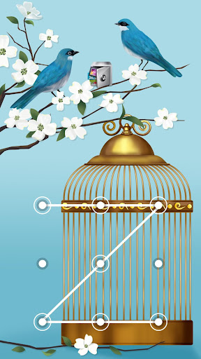 Android application AppLock Live Theme Spring screenshort