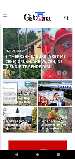 Android application Gijotina screenshort