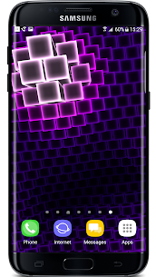 Neon Cubes 3D Live Wallpaper APK (Paid) 5