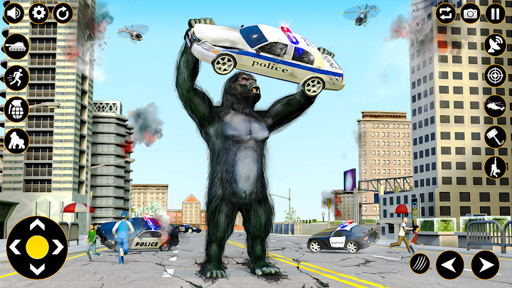 Gorilla Smash City Attack Game