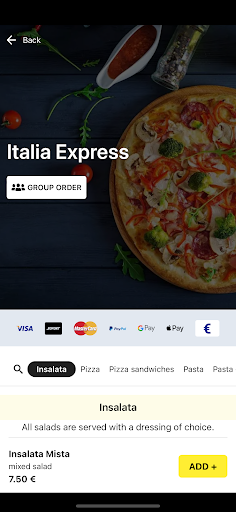 Italia Express Screen 2