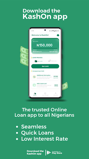 Android application KashOn—Instant loan online screenshort