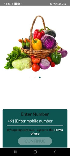 Android application Getfresh Delivery Partner screenshort