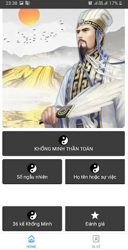 Android application Gieo Quẻ Năm 2024 - Khổng Minh screenshort