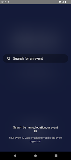 Olayan Events Screen 2