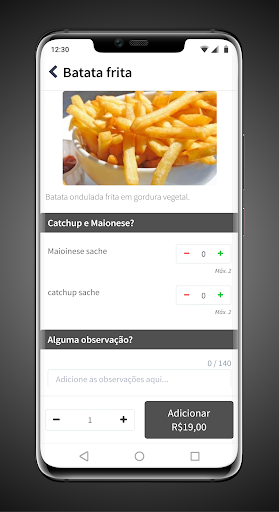 Android application Prainha Bar screenshort