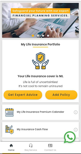 Android application Finprotekt Insurance screenshort