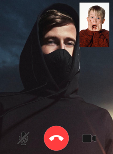 Alan Walker call me Fake Call Pro