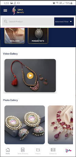 Android application Ijma Jewels screenshort