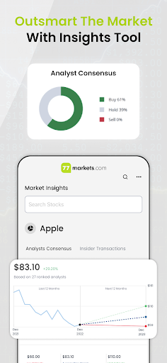 77Markets: Trading and Finance Screen 2