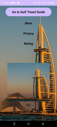 Dubai Tour Guide Screen 2