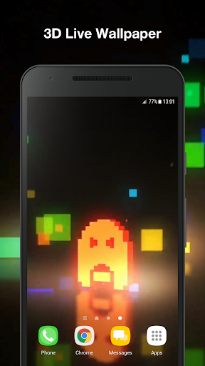 Android application Pixels Live Wallpaper Pro screenshort