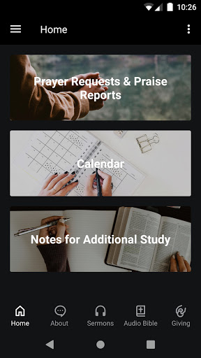 Android application Bethel AGNY screenshort