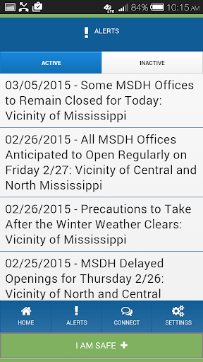 Screenshot of MS Ready