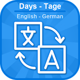 Days in German English icon