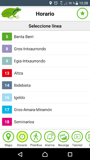 DBUS official App Screen 3