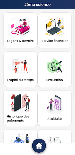 Android application Groupe Scolaire la Sagesse screenshort