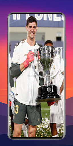 Thibaut Courtois 4K Wallpaper Screen 3