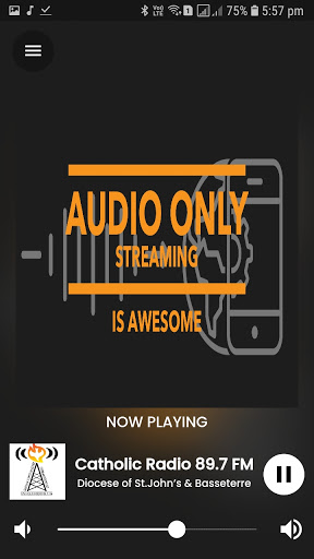 Android application Catholic Radio 89.7FM screenshort