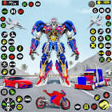 Robot Battle Car Transform Sim icon