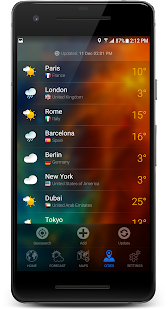 3D EARTH PRO - local weather forecast