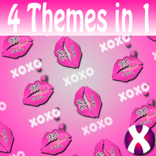 XOXO Lips Complete 4 Themes 1.0.3 Icon