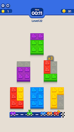 Game screenshot Block Sort - Color Puzzle mod apk