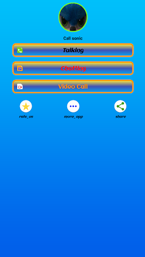 Android application Call From Soniic Chat Video screenshort