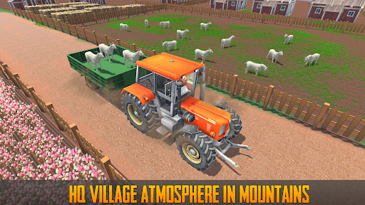 Android application Tractor Farming Games screenshort