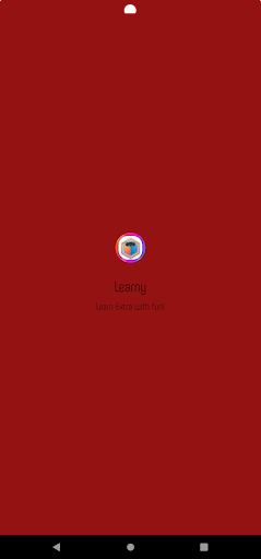Android application Learny screenshort