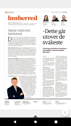 Innherred eAvis Screen 3