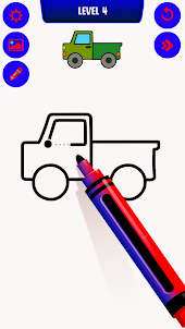 Coloring Car Game