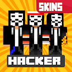Cover Image of 下载 Hacker Skins for MCPE  APK