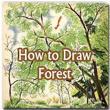 How to Draw Forest and Tree icon