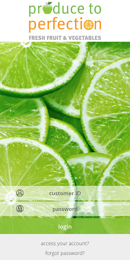 Android application Produce to Perfection screenshort