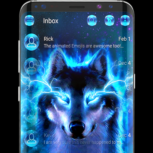 Wolf-SMS-Messenger-Theme App Kostenlos 5