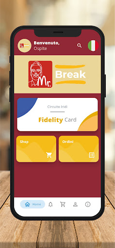 Android application BREAK screenshort