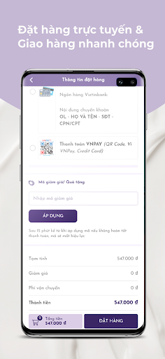 Android application Nuty Cosmetics screenshort