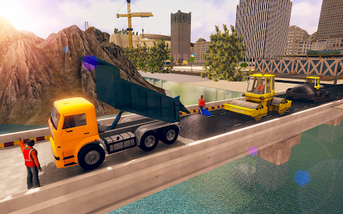Bridge Building Simulator: Road Construction Games 1.0 screenshots 14