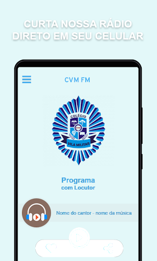 Android application CVM FM screenshort