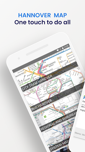 Android application Hannover Metro Bus Map Offline screenshort